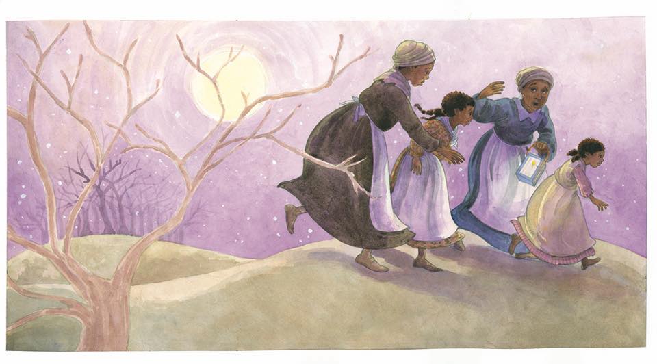 In honor of black history month a scene from my book on Harriet Tubman