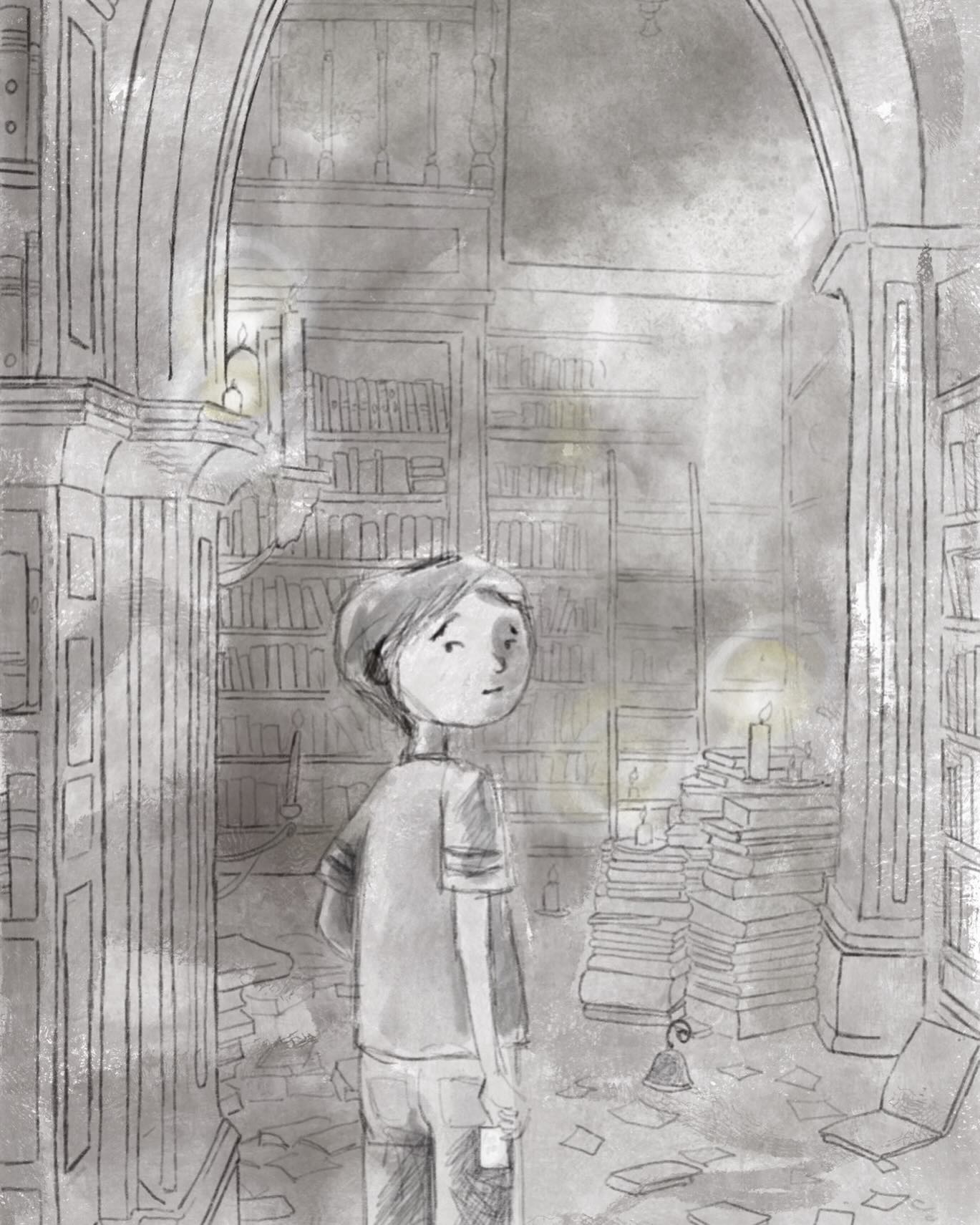 Sketching today exploring another character. I think I am in my mystery era.